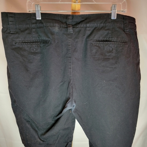 Men's Black Jean Shorts Pockets Size 40 - Picture 4 of 9